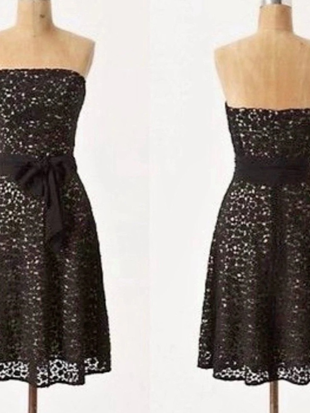 ANTHROPOLOGIE LOKNA Belted Lace Dress By BURLAPP Size 4